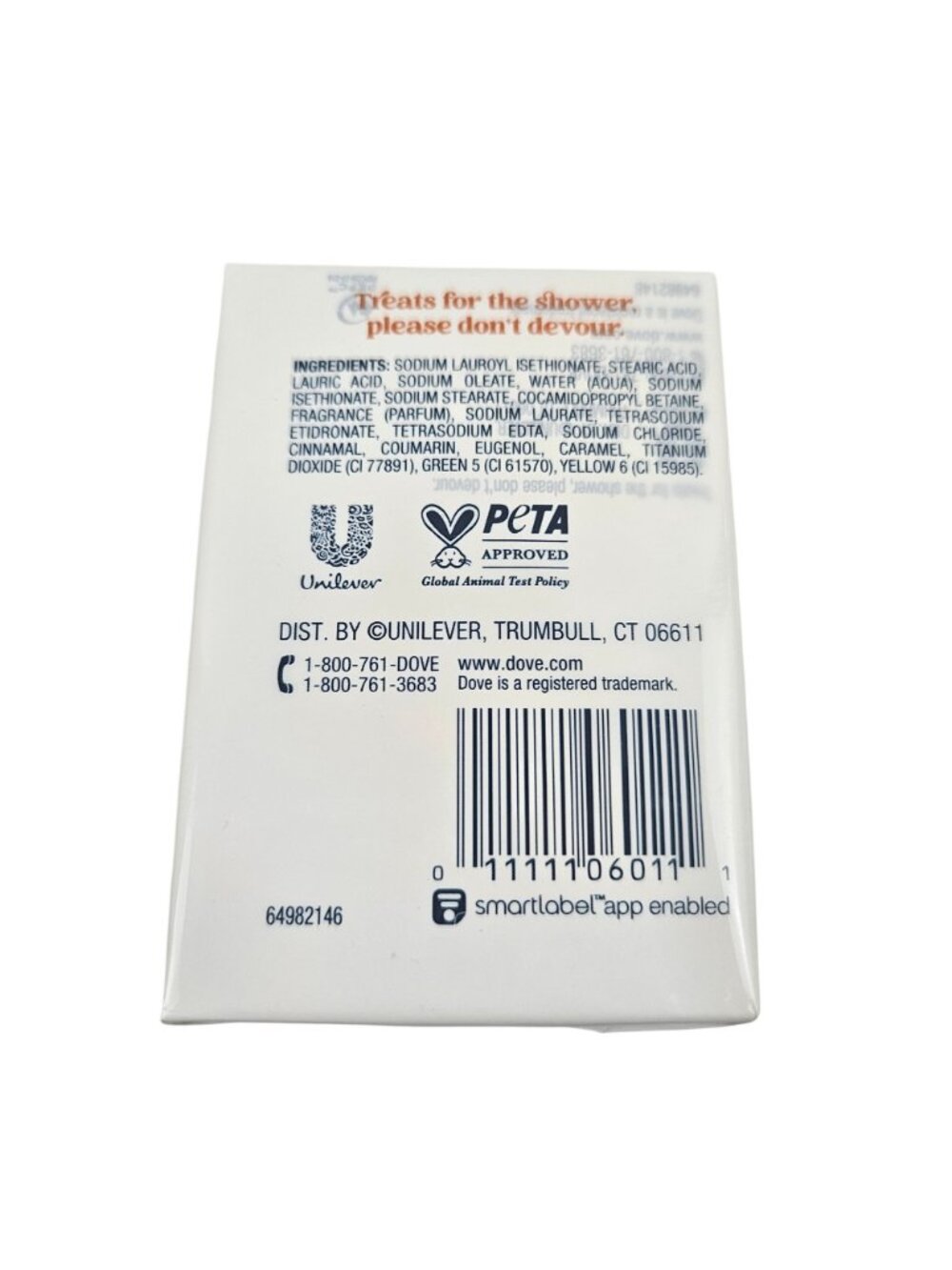 Dove Bar Soap Gingerbread Dellght Pack of 4 3.75 oz Limited Edition Holiday - Picture 5 of 5